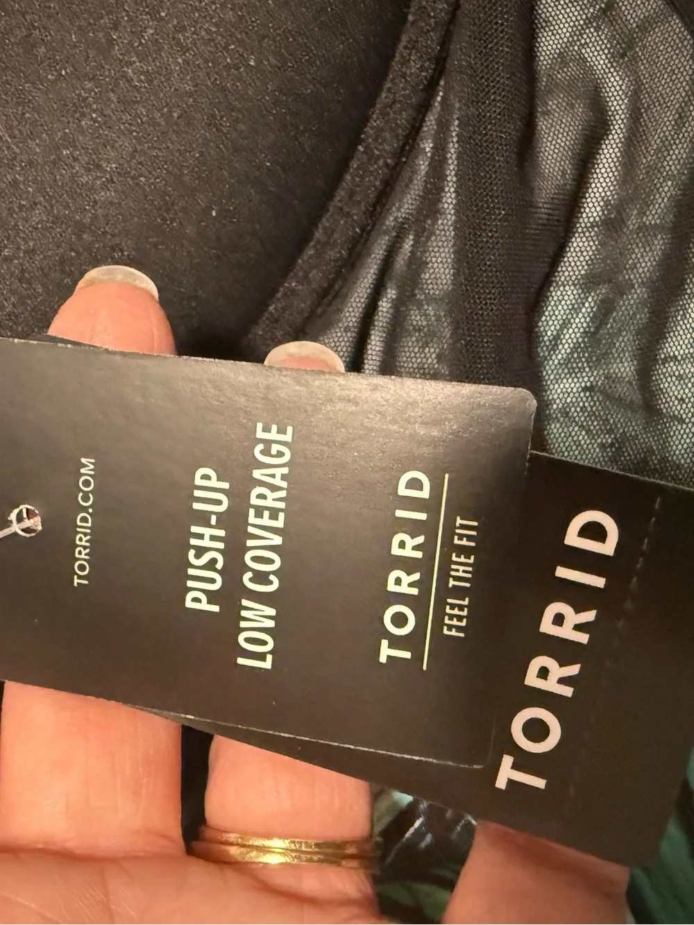 torrid Black & Green Palm Ruched One-Piece Swimsuit - Picture 6 of 7